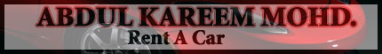 Abdul Kareem Mohd. Rent A Car Logo