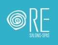 RE Salons Spas - International City Logo