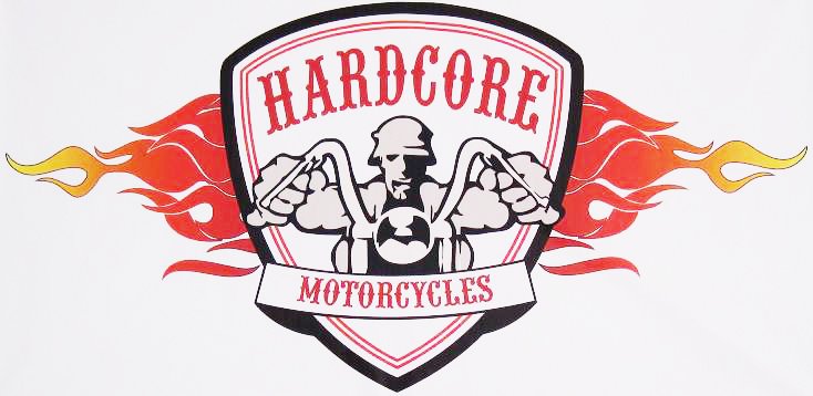 Hardcore Motorcycle Logo