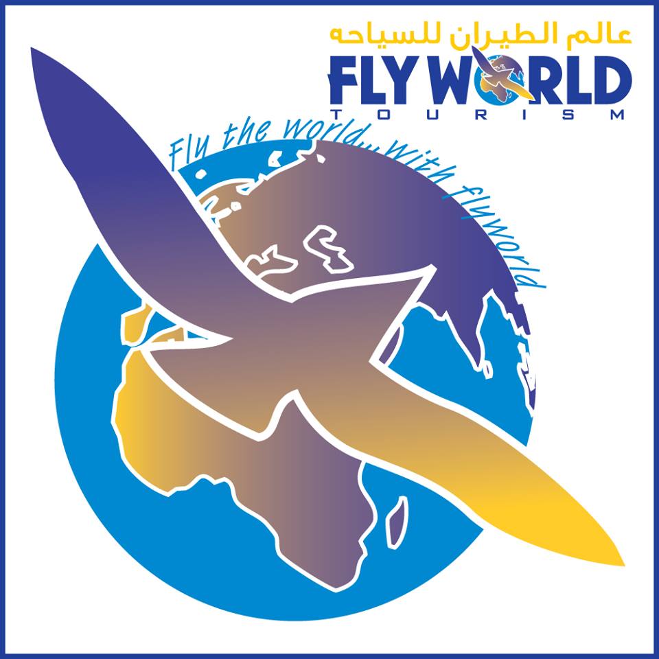 Flyworld Tourism Sharjah Logo