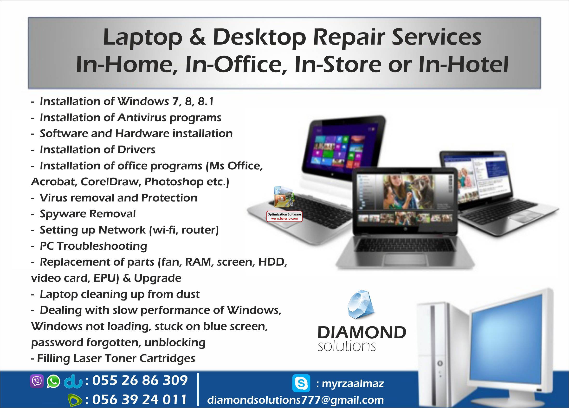 Diamond Solutions Computer Repair Deira Dubai citysearch.ae