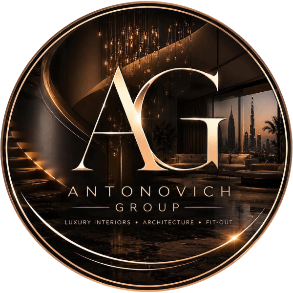 Luxury Antonovich Design Group Logo