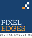 Pixel Edges Logo