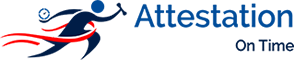 Attestation On Time Logo