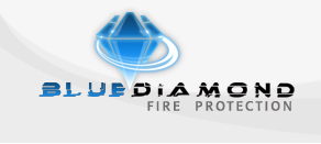 Blue Diamond Fire Protection Logo
