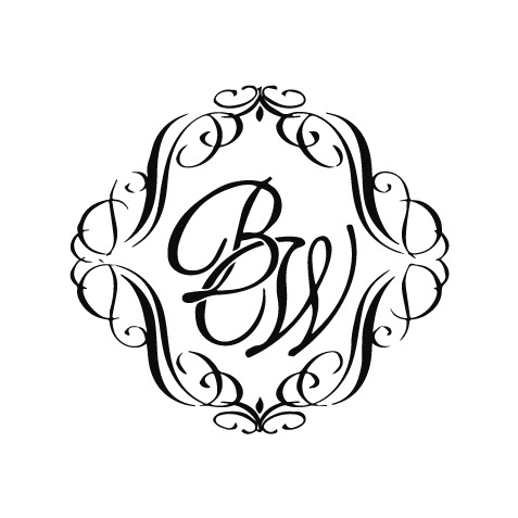 Black and White Salon Logo