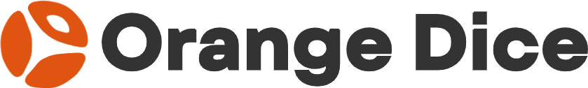 Orange Dice Solutions Logo