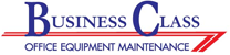 Business Class Office Equipment Maintenance Logo