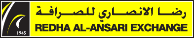Redha Al Ansari Exchange - Motor City Branch Logo