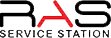 RAS Auto Service Station Logo
