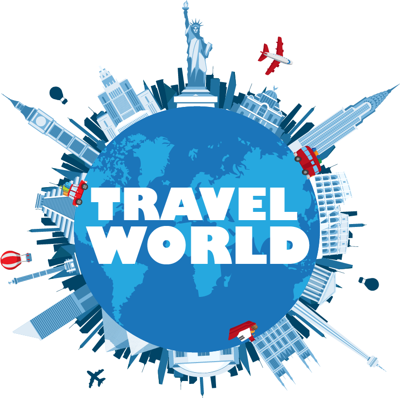 Travel World Typing & Management Consultancy Logo