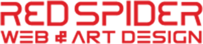 RedSpider Web & Art Design Logo