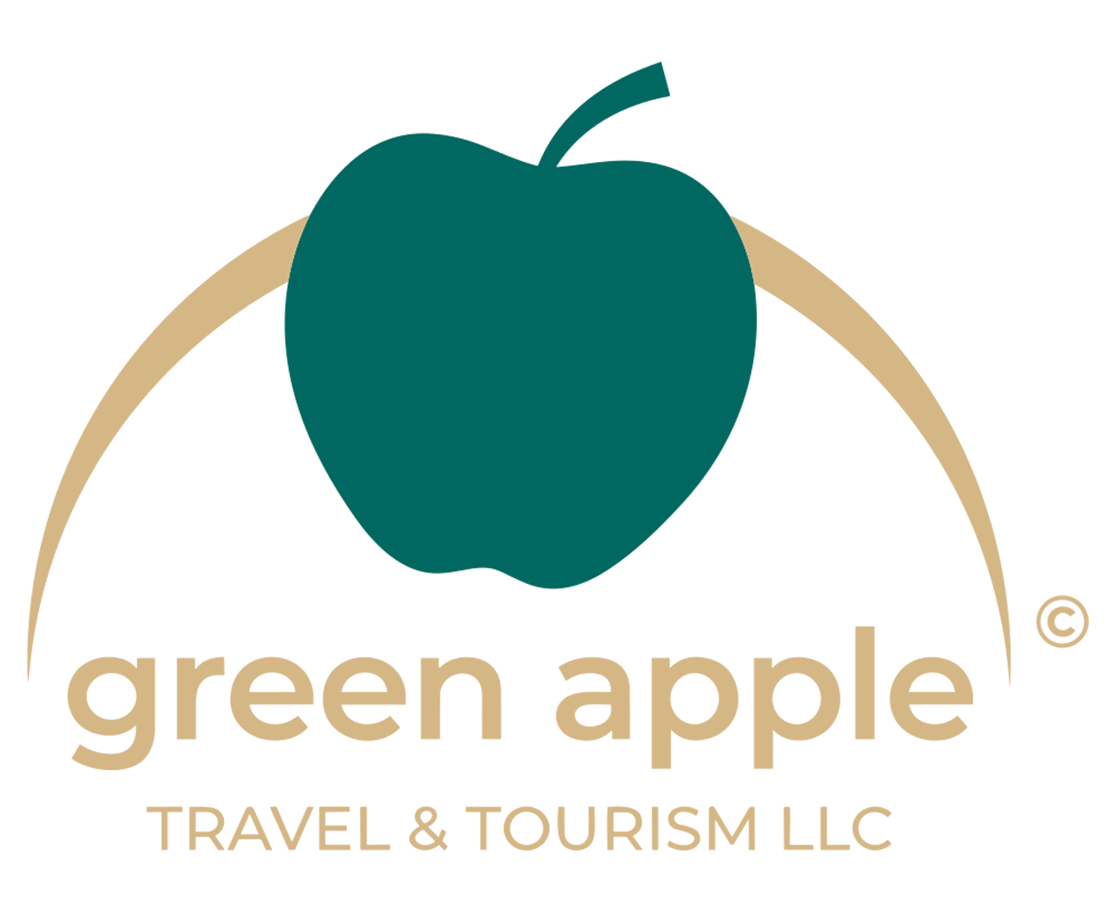 Green Apple Travel & Tourism Logo