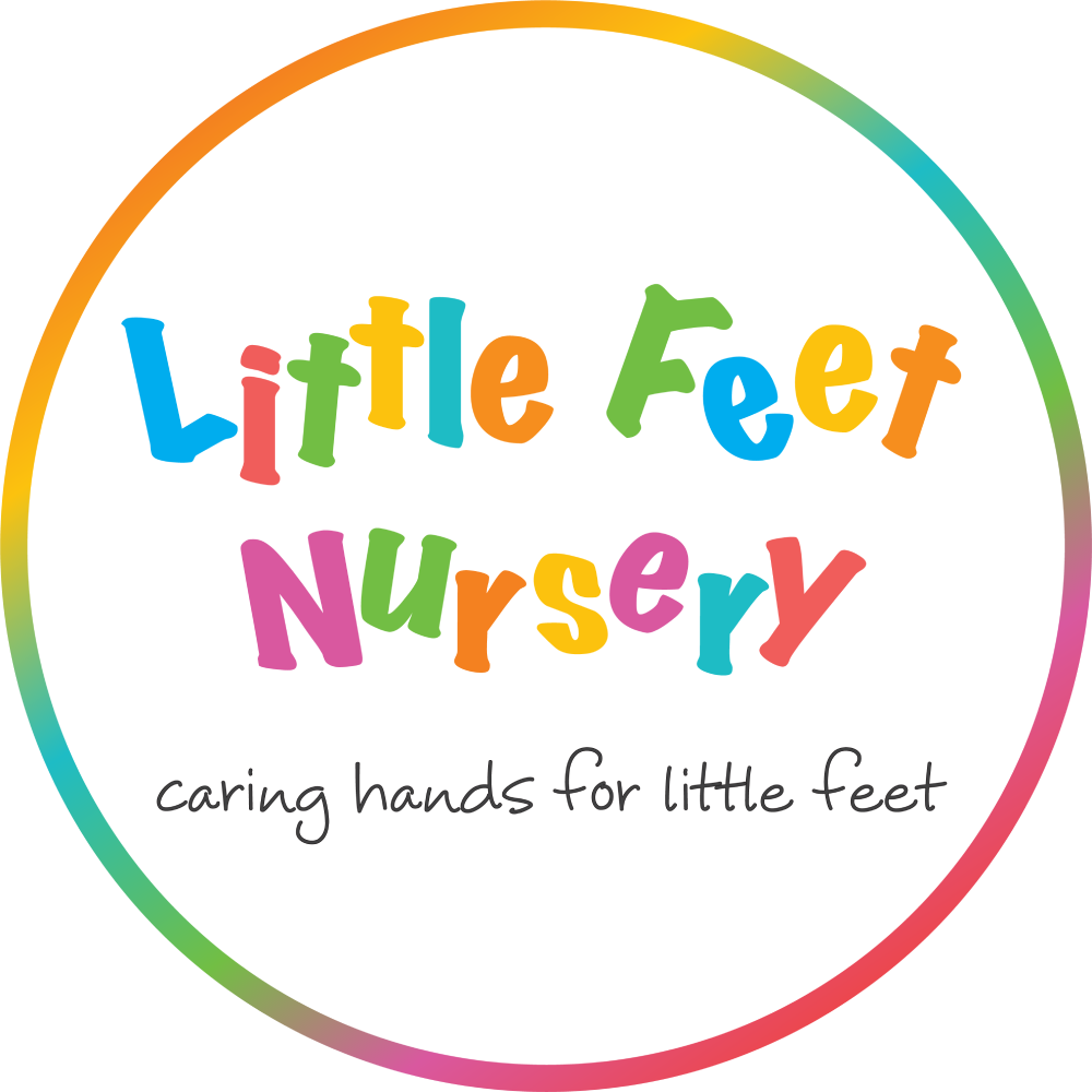 Little Feet Nursery  Logo