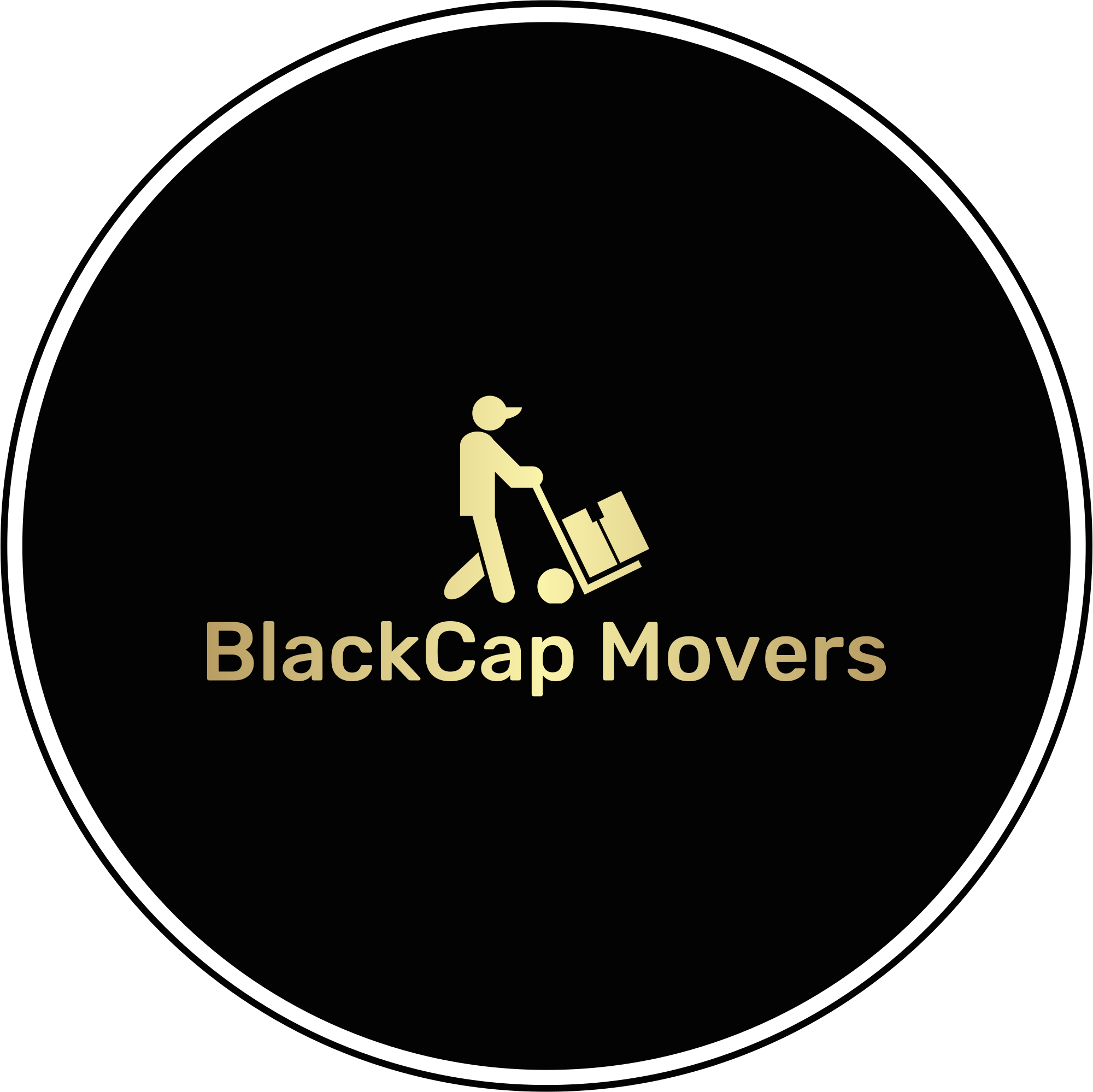 BlackCap Movers  Logo