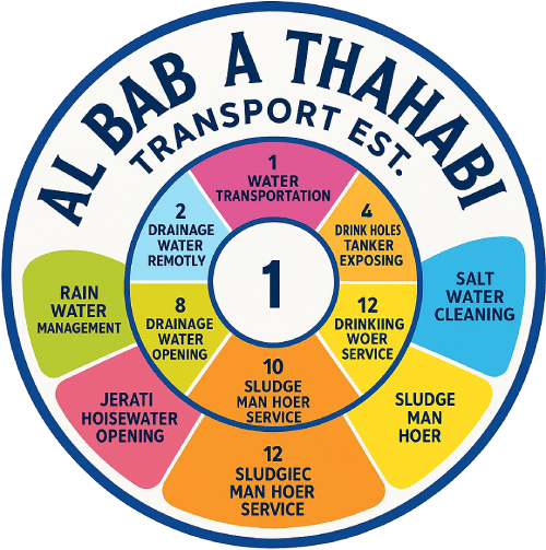 Al Bab Al Thahabi Transport Est Logo