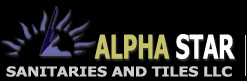 Alpha Star Sanitaries & Tiles Logo