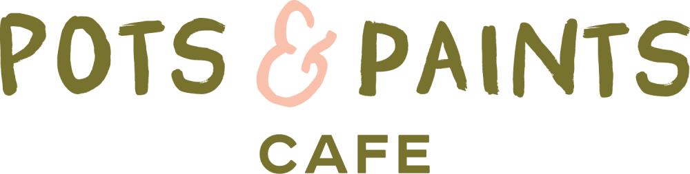 Pots & Paints Cafe Logo