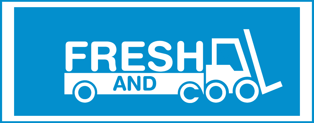 Fresh and Cool Freezer Truck Logo