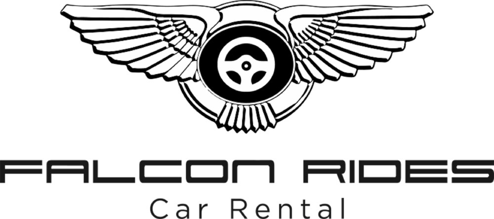 Falcon Rides Car Rental Logo