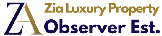Zia Luxury Property Observer Est Logo