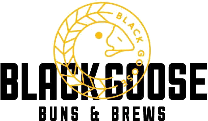 Black Goose Buns & Brews Logo