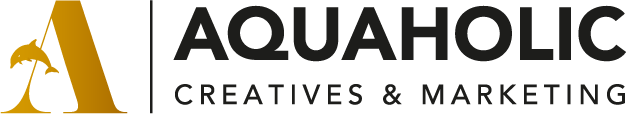 Aquaholic Creatives & Marketing LLC Logo