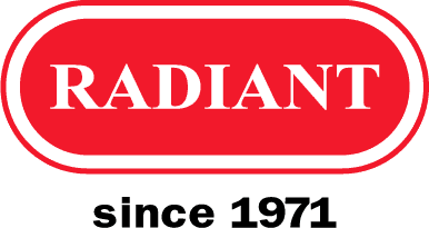 Radiant Dry Cleaning & Steam Laundry Logo