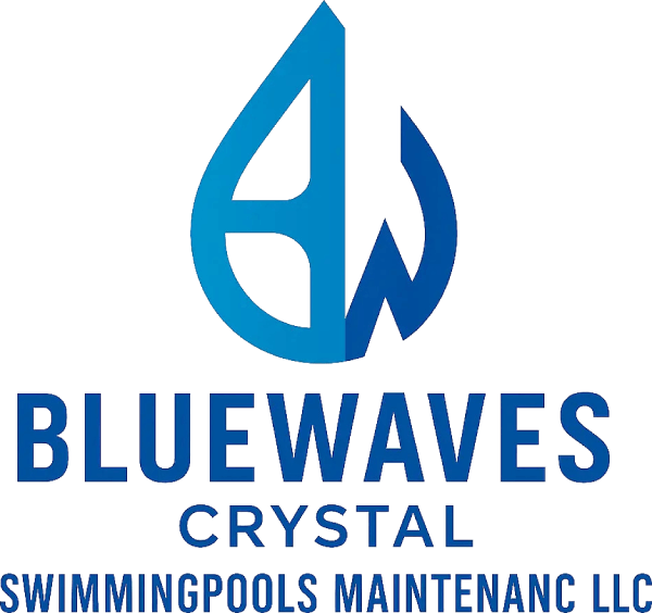 Bluewaves Crystal Swimming Pools Maintenance LLC Logo