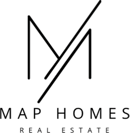 Map Homes Real Estate Logo