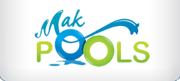 MAK Pools Logo