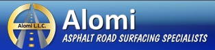 Alomi Asphalt Road Surfacing Specialist Logo