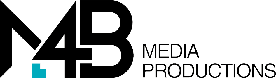 M4B Media Production Logo