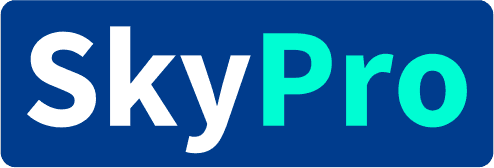 SkyPro Cleaning Services Logo