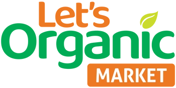 Let's Organic Market Logo
