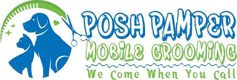 Poshpamper Mobile Pets Grooming Logo