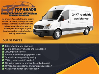 Top Grade Mobile Car Battery Replacement