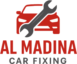Al Madina Car Fixing Logo