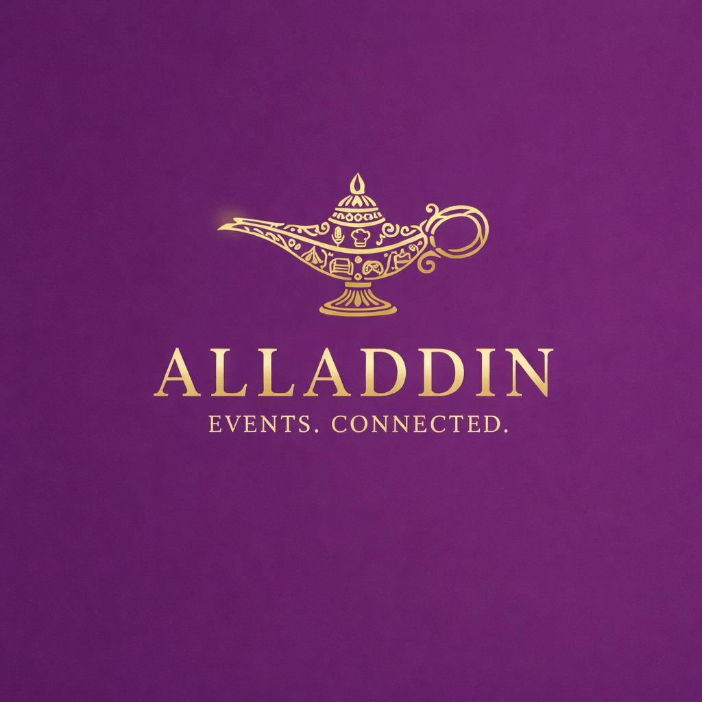 Alladdin Event Management and Rental Logo