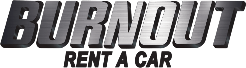 Burnout Rent a Car Logo