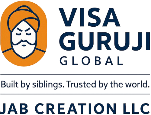 Jab Creation LLC - Visa Guruji Global Logo