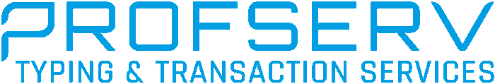 Profserv Typing & Transaction Services Logo