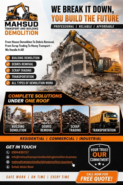 Mahsud Transport And Building Demolition 