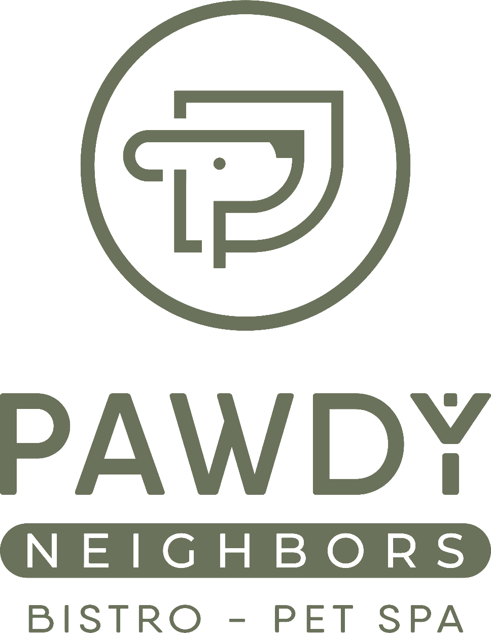 Pawdy Neighbors Logo