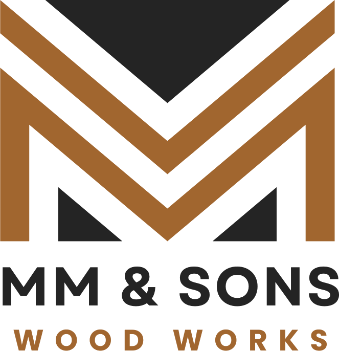 MM & SONS WOOD WORKS Logo