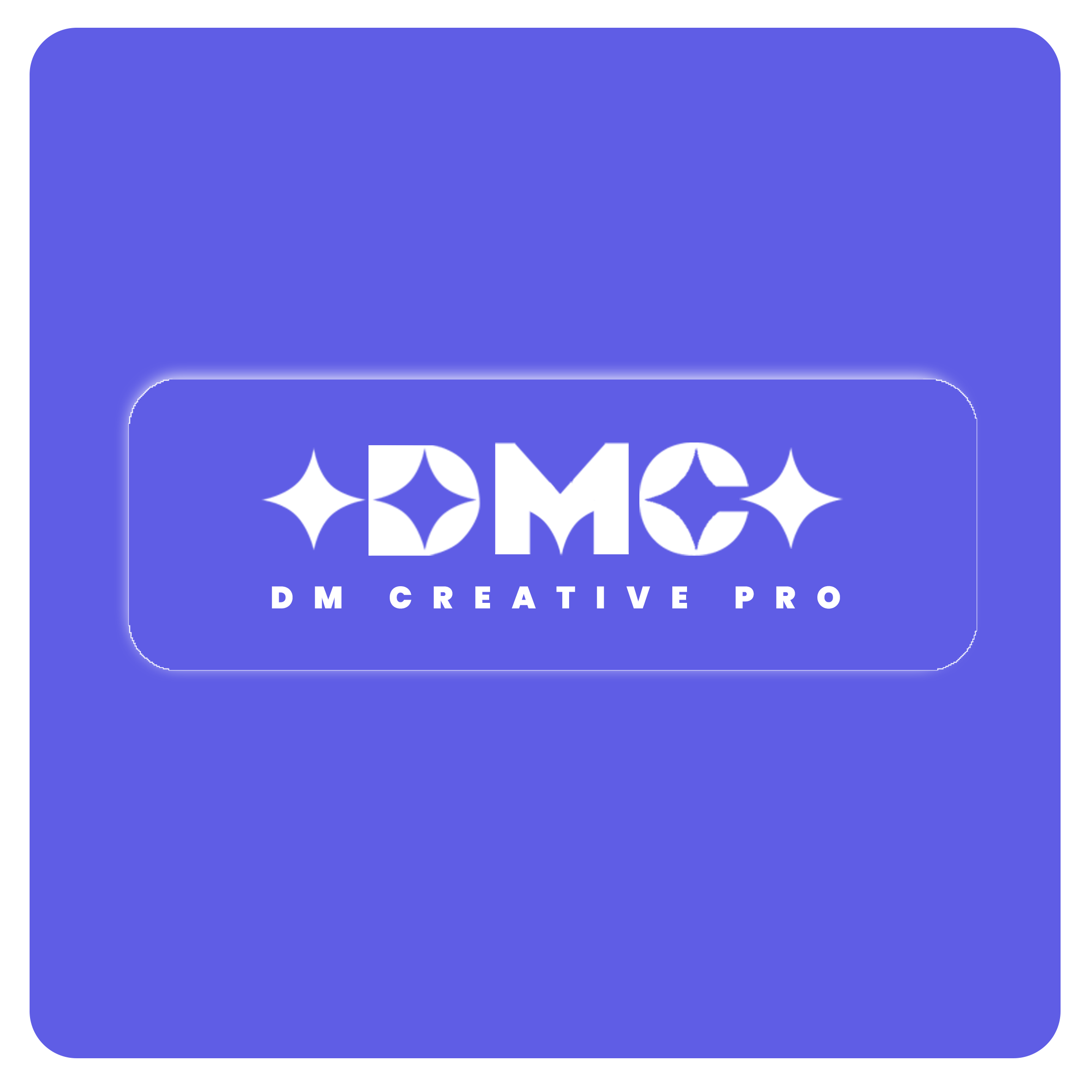 DM Creative Marketing & Designing Freelance Solution Logo