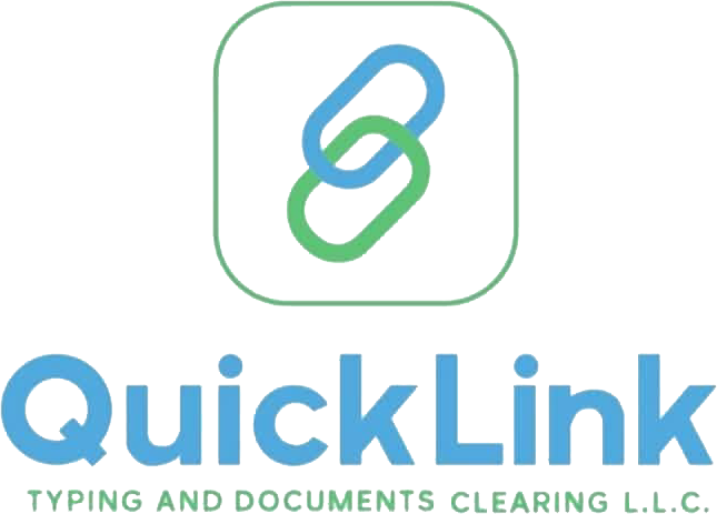 Quick Link Typing and Documents Clearing Logo