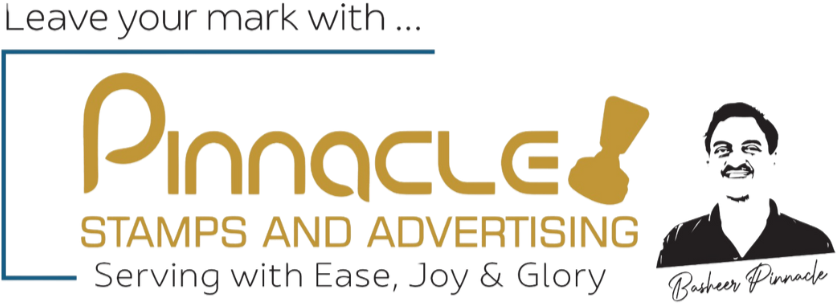 Pinnacle Stamps & Advertising Logo