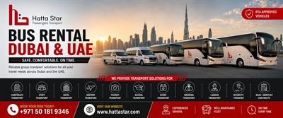 Hatta Star Passengers Transport By Rented Buses