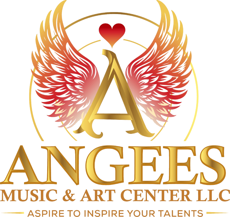 Angees Music & Art Center LLC. Logo